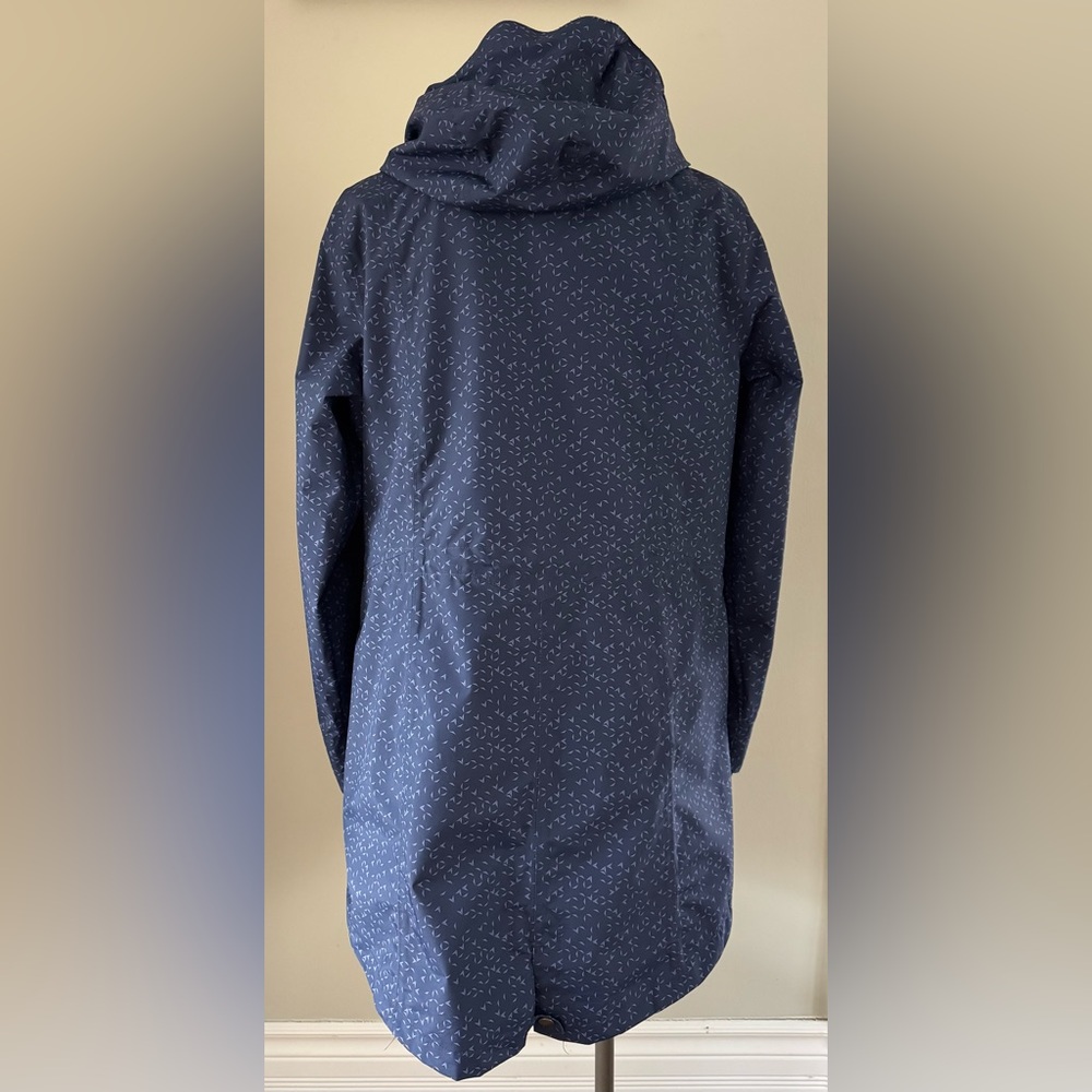 Paradox Weatherproof Coat with Hood | Long Rain Jacket XL Raincoat - Picture 5 of 16